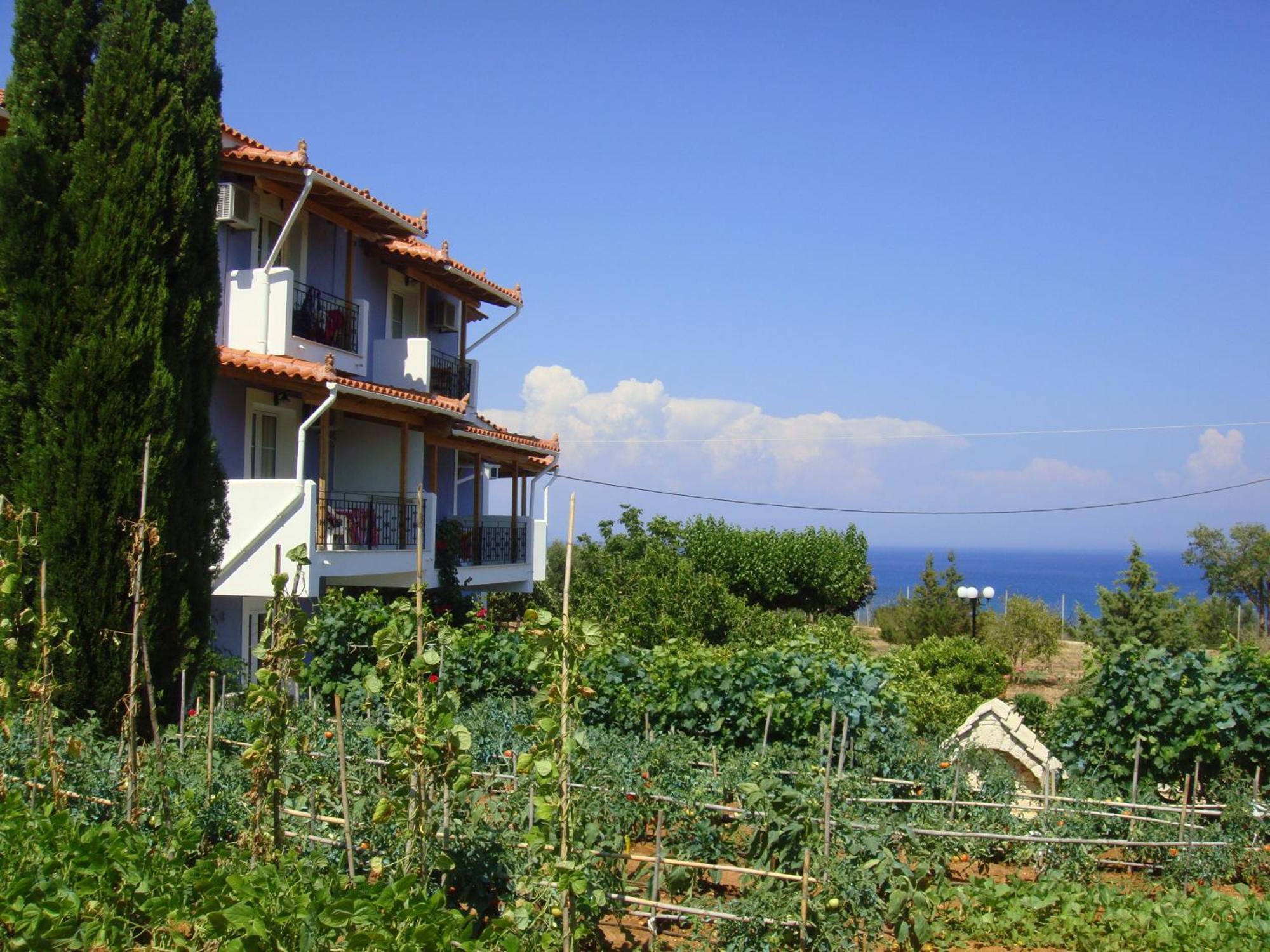 Villa Eliza Skala  Exterior foto